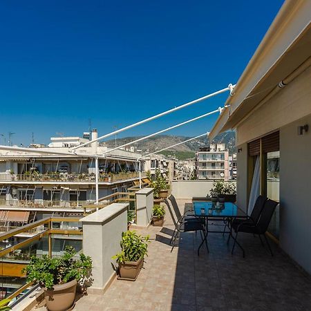 Cozy Seaside Penthouse With Sea & Mountain View. Appartement Volos Buitenkant foto