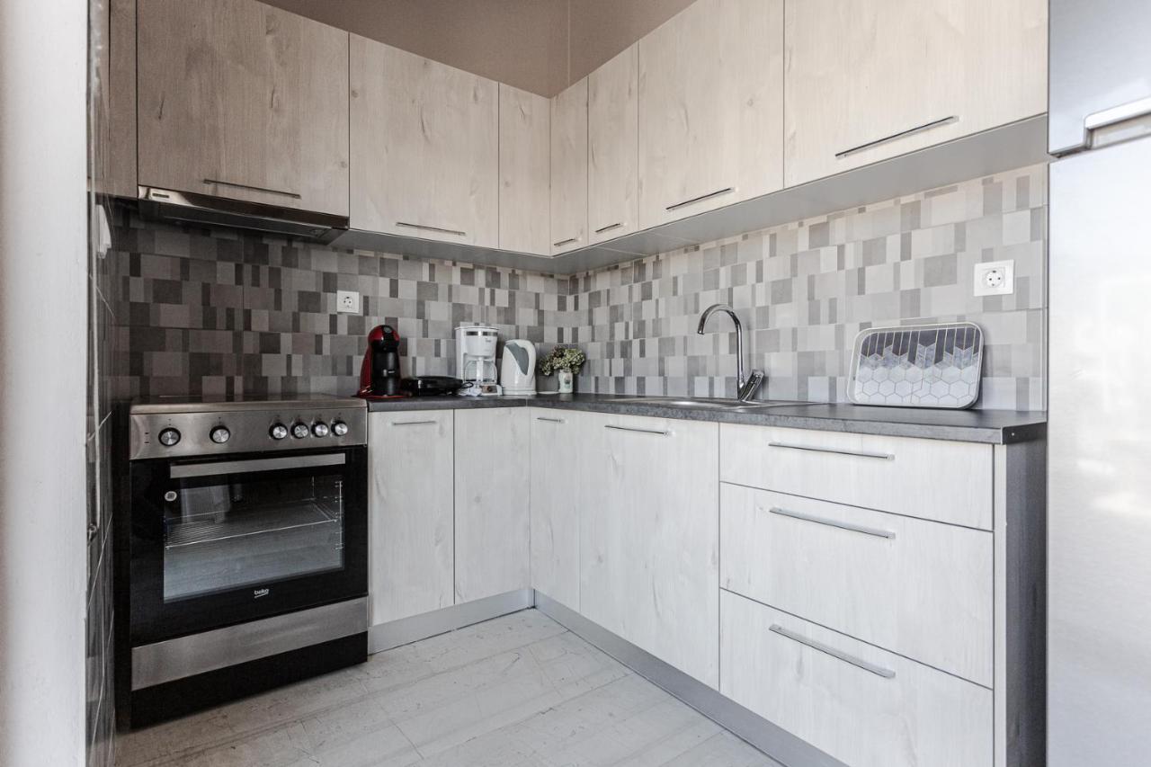 Cozy Seaside Penthouse With Sea & Mountain View. Appartement Volos Buitenkant foto