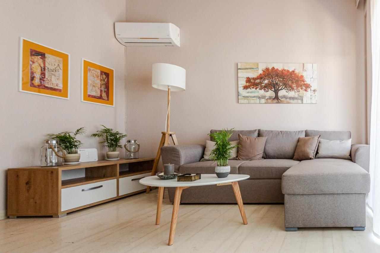 Cozy Seaside Penthouse With Sea & Mountain View. Appartement Volos Buitenkant foto