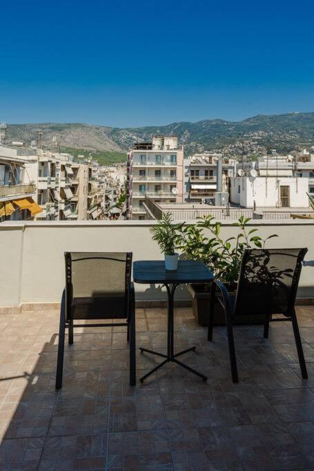 Cozy Seaside Penthouse With Sea & Mountain View. Appartement Volos Buitenkant foto