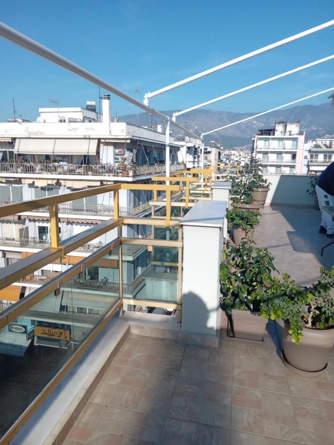 Cozy Seaside Penthouse With Sea & Mountain View. Appartement Volos Buitenkant foto